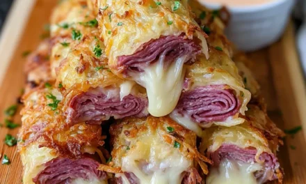 Keto Crispy Reuben Roll-Ups: A Delicious Low-Carb Twist on a Classic