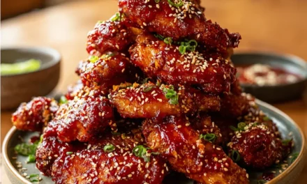 Korean Swicy Gochujang Wings