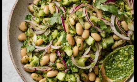 Marinated Cilantro Lime Bean Salad – A Fresh and Flavor-Packed Side Dish