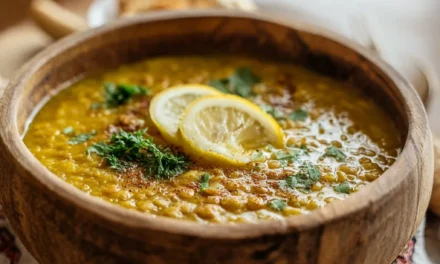 Moroccan Lentil Soup – A Delectable and Nourishing Delight
