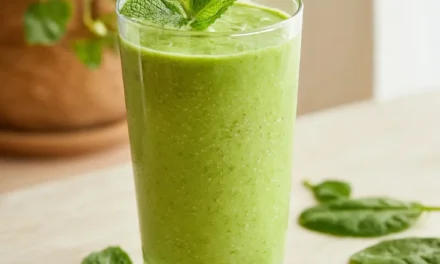 Naturally Green “Shamrock” Smoothie – A Delightful St. Patrick’s Day Treat