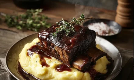 Opera Red Wine Braised Short Ribs – Unforgettable Comfort in 1 Hour