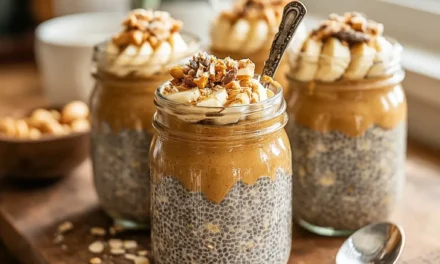 Peanut Butter Chia Overnight Oats: A Quick and Delicious Breakfast
