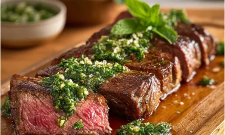 Roasted Steaks with Mint Gremolata: A Delicious 30-Minute Meal
