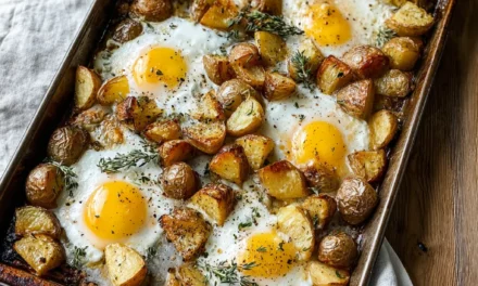 Sheet Pan Tallow Potatoes & Eggs – A Perfect Meal in Minutes
