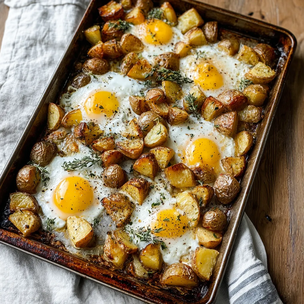 Sheet Pan Tallow Potatoes & Eggs – A Perfect Meal in Minutes - My Blog