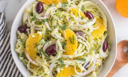 Sicilian Fennel Orange Salad – A Bright and Zesty Family-Style Delight