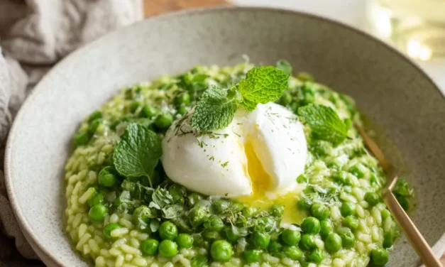 Spring Pea & Burrata Risotto: A Creamy and Comforting Classic