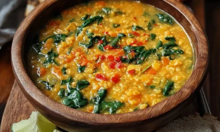 Thai Coconut Red Lentil Soup: A Comforting, Flavor-Packed Meal Ready in 30 Minutes