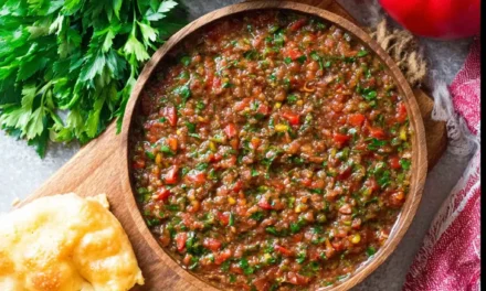 Turkish Ezme – A Quick and Vibrant Appetizer Dip