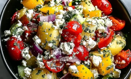 Turkish Potato Salad: A Classic, Creamy Delight