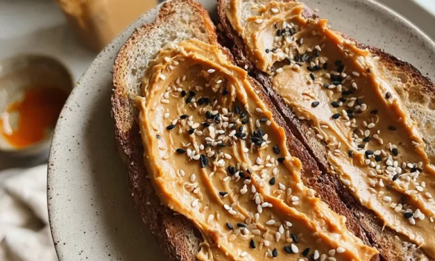 Whipped Peanut Butter & Miso Toast: A Delightful and Easy Snack
