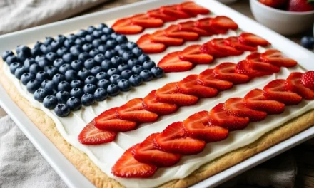 American Flag Fruit Pizza