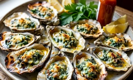 Baked Oysters Rockefeller