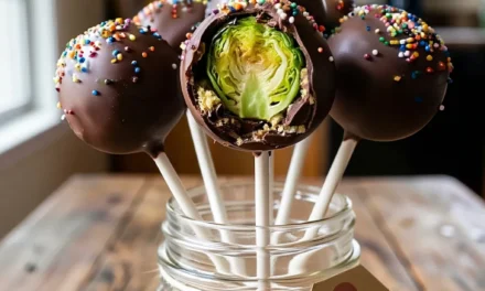 Brussels Sprouts Cake Pops