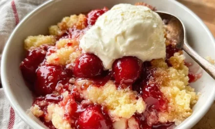 Cherry Cheesecake Dump Cake