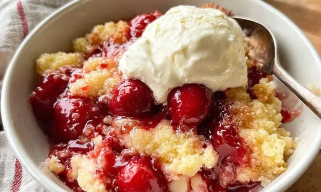 Cherry Cheesecake Dump Cake