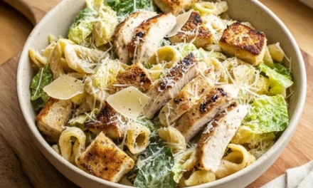 Chicken Caesar Pasta Salad