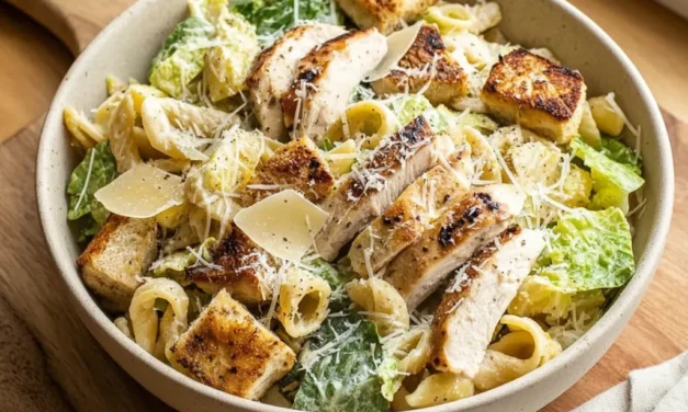 Chicken Caesar Pasta Salad