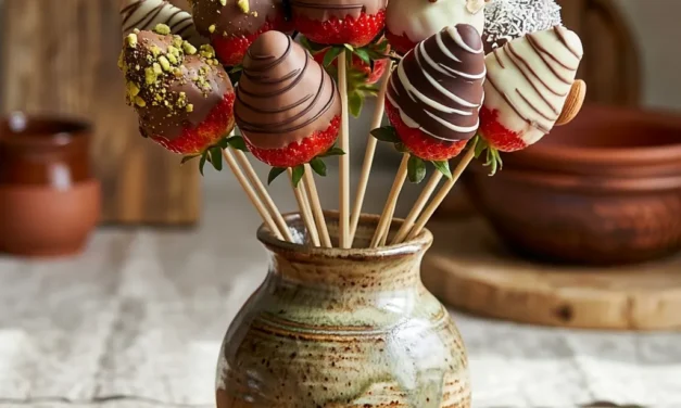Chocolate Covered Strawberry Bouquet