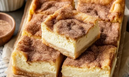 Churro Cheesecake Bars