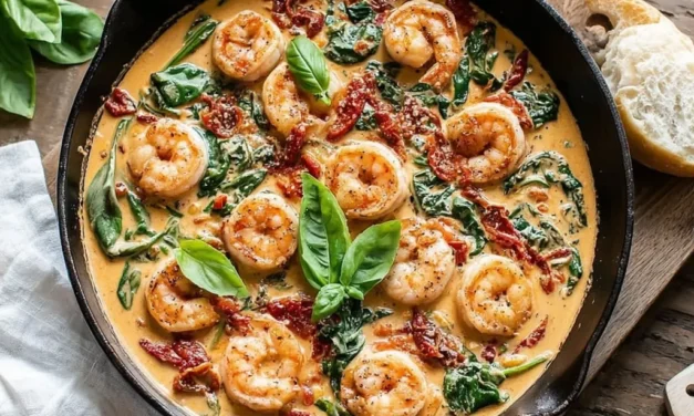 Creamy Tuscan Butter Shrimp