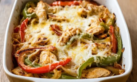 Fajita Chicken Casserole