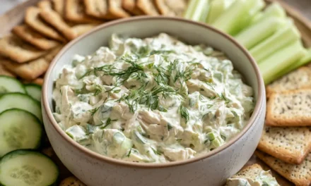 Green Goddess Chicken Salad Dip
