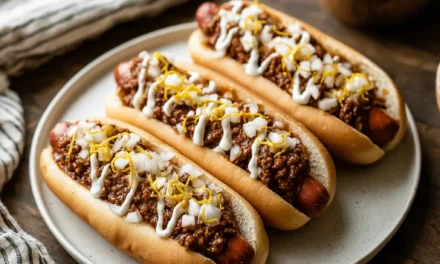Homemade Coney Island Style Hot Dogs