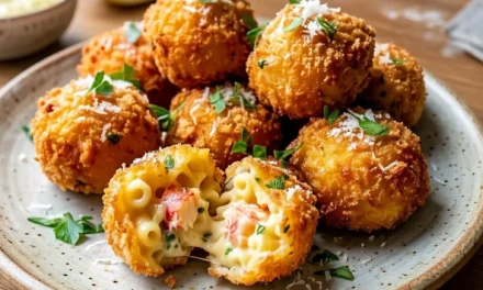 Lobster Mac and Cheese Bites