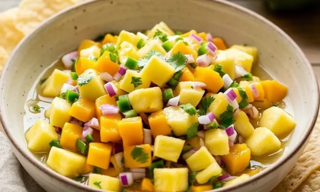 Pineapple Mango Salsa