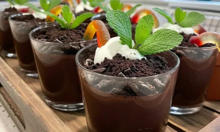 Potting Soil Pudding Cups
