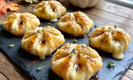 Pumpkin Spice Hot Honey Brie Bites