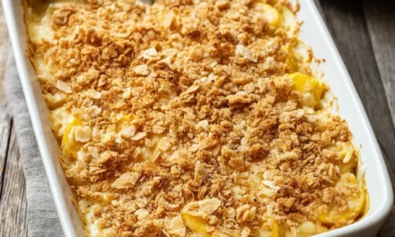 Ritz Cracker Squash Casserole