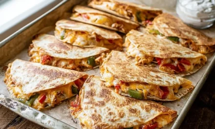 Sheet Pan Quesadillas for a Crowd