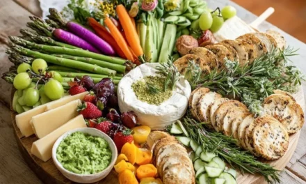 Spring Garden Charcuterie Board