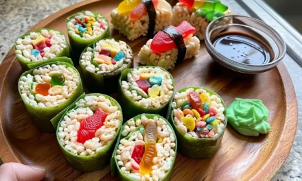 Sushi Rice Krispie Treats