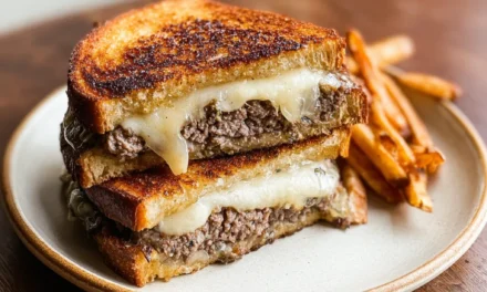 Tallow-Fried Sourdough Patty Melt