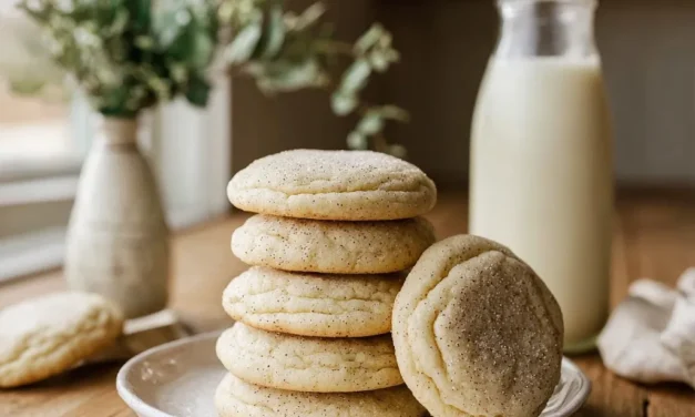 Vanilla Bean Milk Cookies