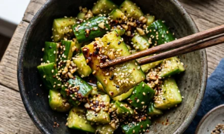 Asian Smashed Cucumber Salad