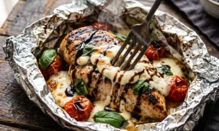 Caprese Chicken Foil Packs – A Delicious 30-Minute Meal