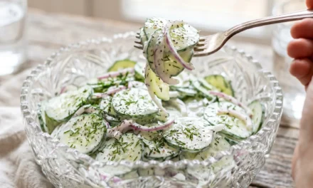 Creamy Cucumber Salad