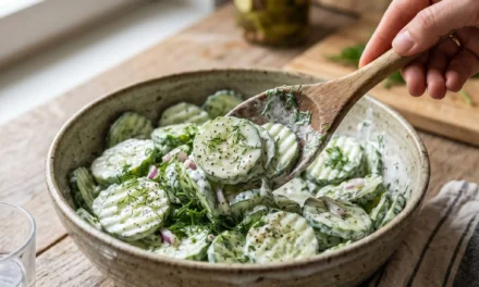 Cucumber Dill Salad (Gurkensalat) – A Refreshing Summer Delight