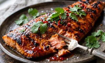 Grilled Honey-Chipotle Salmon