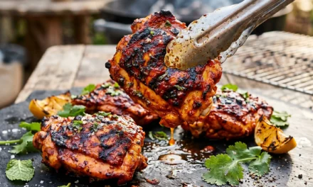 Harissa Grilled Chicken: A Flavorful and Family-Style Dinner