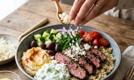 Mediterranean Flank Steak Bowls: A Vibrant and Flavor-Packed Meal