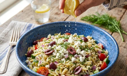 Mediterranean Orzo Salad: A Vibrant and Flavorful Taste of the Mediterranean