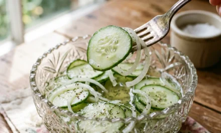 Old Fashioned Cucumbers and Onions: A Refreshing Classic Recipe