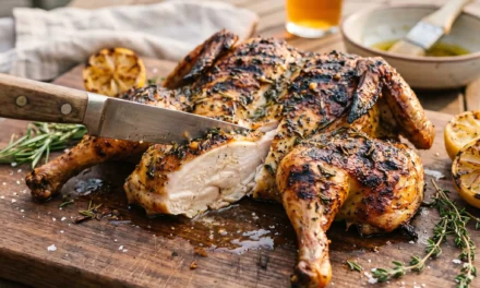 Spatchcock Grilled Chicken