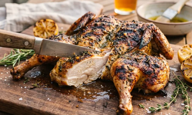 Spatchcock Grilled Chicken